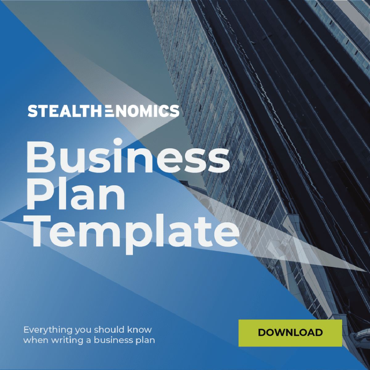 STEALTHENOMICS FREE BUSINESS PLAN TEMPLATE